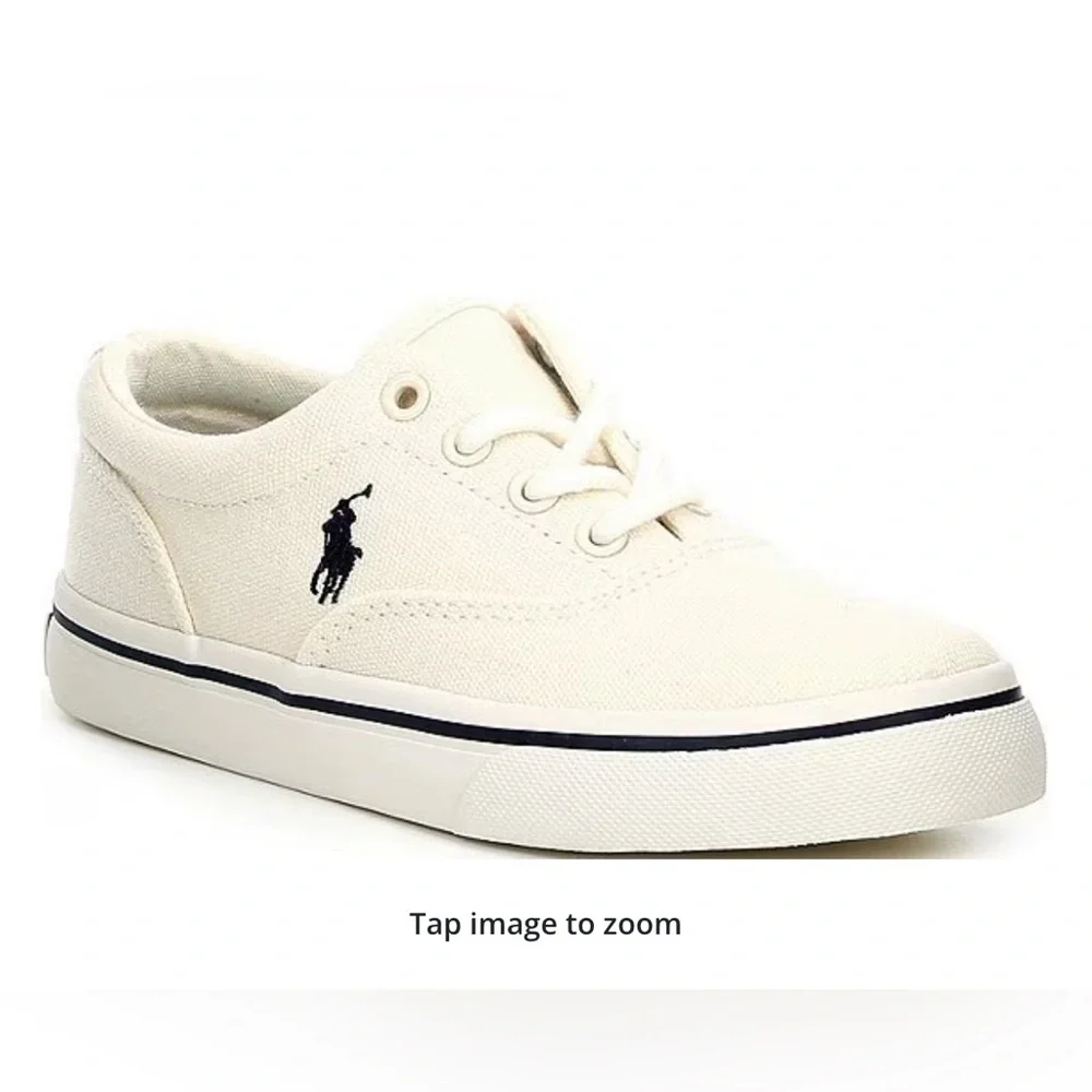 Polo Ralph Lauren
Boys' Keaton Canvas Sneakers (Youth) Size 11.5 - Picture 1 of 9